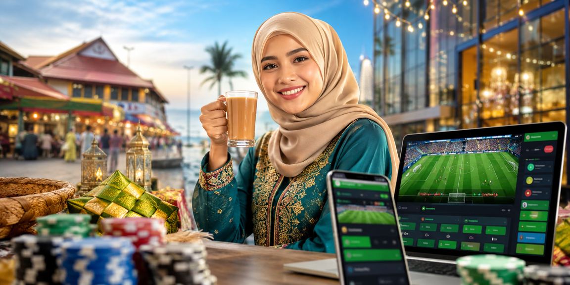 Pemain dari Kota Bharu bermain slot mudah alih sempena Hari Raya melalui aplikasi spinngo